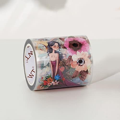 WT Carefree Wide PET Tape, 50mm x 5m, Original Designs – Not Pre-Cut