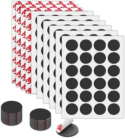 Classroom Must Haves,Magnet with Adhesive Backing,Round 1.2" - 240PCS,Bulk Package Magnetic Stickers for Decoration - Teacher Supplies
