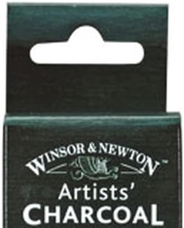 Winsor & Newton Artist Vine Charcoal Sticks, Extra-Soft, Box of 12 Sticks