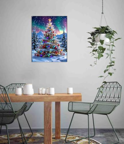DYAIYYMQ Tree Stamped Cross Stitch Kit for Adults 15.7x11.8 inch