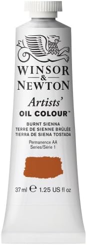 Winsor & Newton Artists' Oil Paint, 37ml Tube, Burnt Sienna