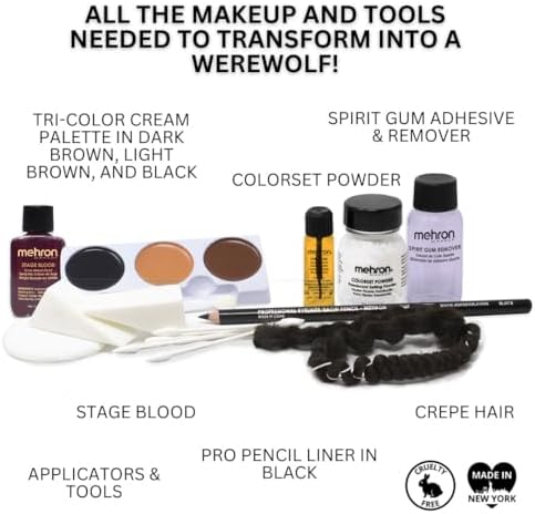 Mehron Makeup Professional Character Kit - WEREWOLF