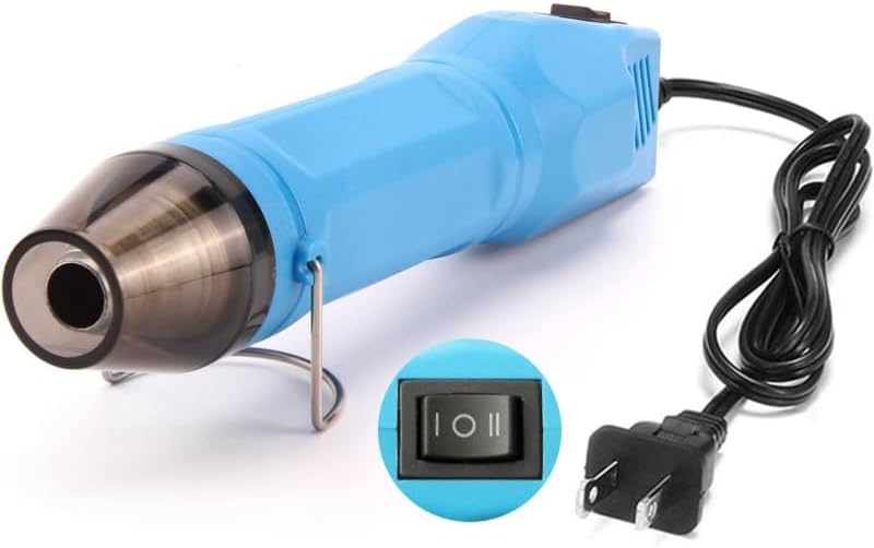 LDK Mini Heat Gun, 300W 2-Temp Settings Fast Heat Hot Air Gun | 392℉ & 662℉ Multi-Purpose Electric Heating Tools Shrink Pen for Crafts, Shrinking PVC, DIY, Embossing, Candle Making