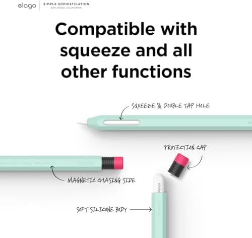 elago Case for Apple Pencil Pro & Apple Pencil 2nd Generation