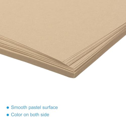 MECCANIXITY 50 Sheet Origami Paper Double Sided Khaki 2x2 Inch Square Sheet for Art Craft Project, Beginners, Gifts Decor
