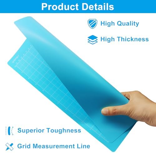BokWin 12x8.5 Inch Cutting Mat, 3-Pack