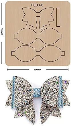 Bow Cut Die, Hair Bow Cut Die, Bowknot Template, Bow Making Die