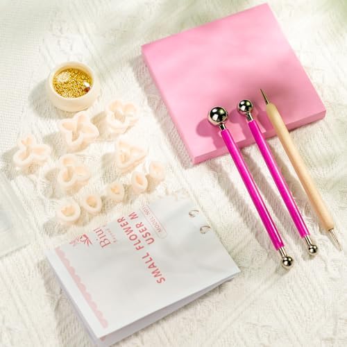 Flower Polymer Clay Cutters, Clay Earring Cutters Mini Floral Clay Cutters