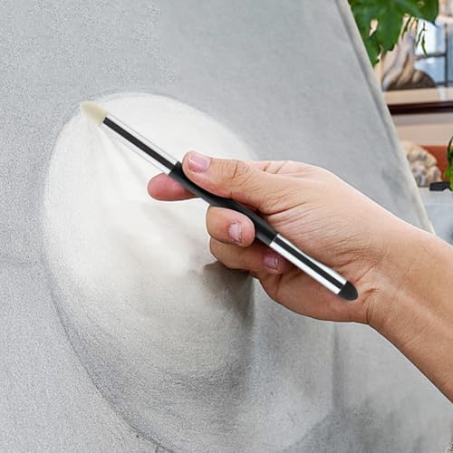 6pcs Artist Blending Sponge Pen, Washable Sketch Rubbing Sponge Brush, Double Headed Drawing Art Pastel Blending Tools for Sketch Drawing Blending Lightening and Highlight