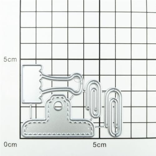 Clips and Paperclip Metal Cutting Dies for Card Making