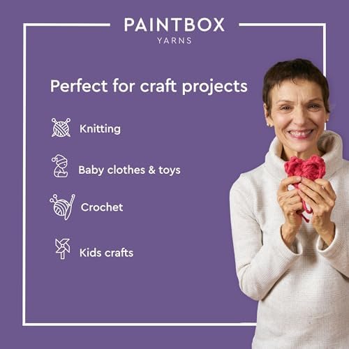 Paintbox Yarns 100% Cotton Aran Yarn 1.76oz / 50g, 93yds / 85m