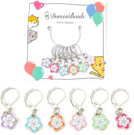 DoreenBeads Stitch Markers for Crocheting and Knitting