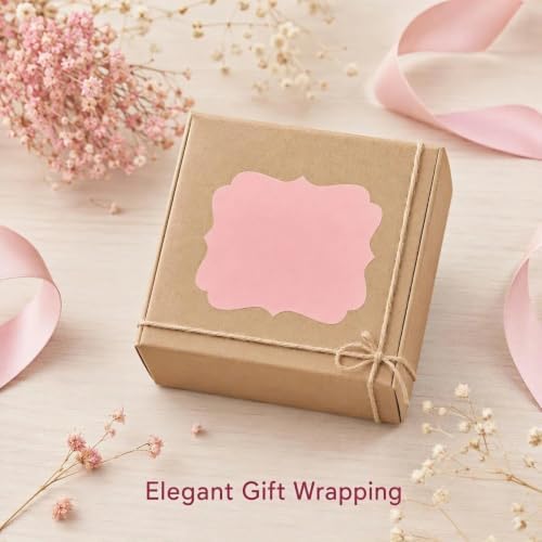 200 Pcs Pink Labels Stickers, 2x3 Inch, 3 Decorative Designs, Writable for Gift Wrapping, Pantry Storage, Jars & Wedding Decor
