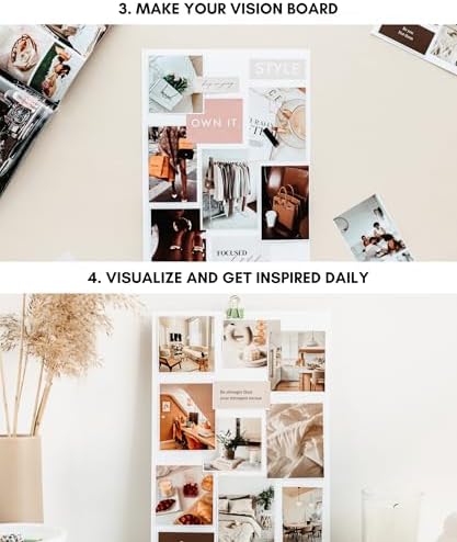 Lamare Vision Board Book for Black Women – 1000+ Vision Board Supplies