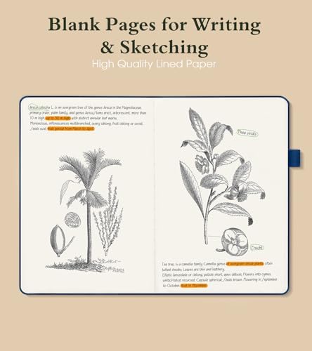 PAIBAS Blank Journal Notebook for Women Men,160 Pages,A5 Hardcover Sketchbook for Drawing, Sketch book, Unlined Notebooks for School,Work, Note Taking,Travel Journals for Writing 5.8"x8.5" (Black)