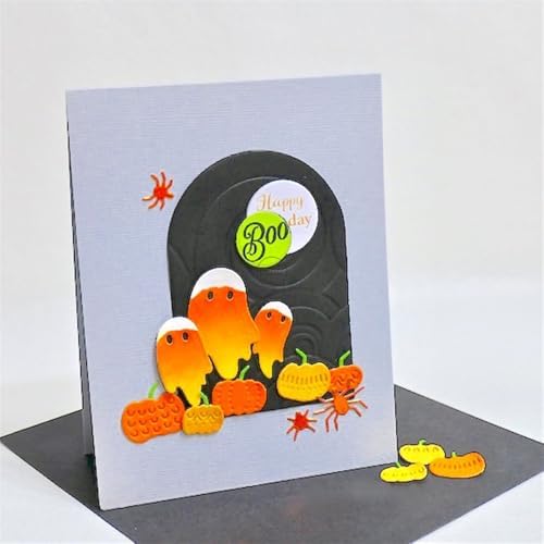 Halloween Pumpkin Metal Cutting Dies for Card Making