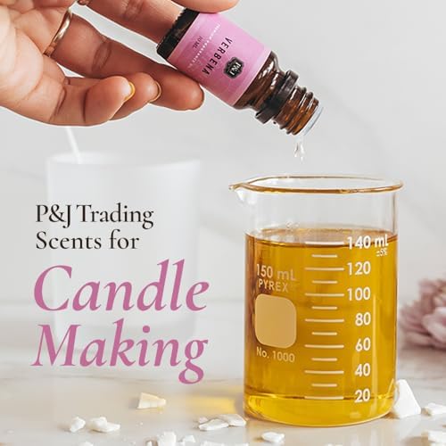 P&J Fragrance Oil Holiday Set for Christmas Home Decor | Mistletoe, Candy Cane, Wintermint, Apple Cider, Cranberry, and Forest Pine Candle Scents for Candle Making, Soap Making, Diffuser Oil Scent