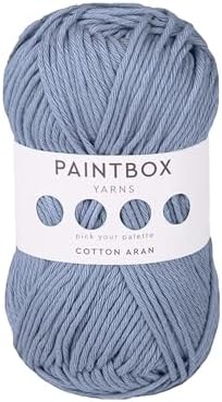 Paintbox Yarns 100% Cotton Aran Yarn 1.76oz / 50g, 93yds / 85m