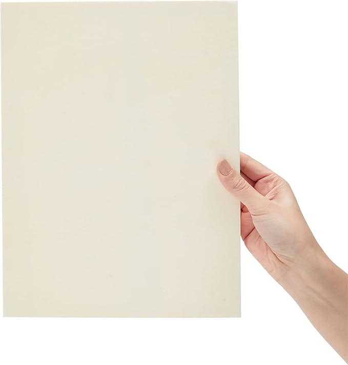 Bright Creations Canvas Boards for Painting - 9 x 12 in, Natural Wood, 6-Pack, Unfinished Deep Cradle - for DIY Wood Panel Signs & Painting Crafts