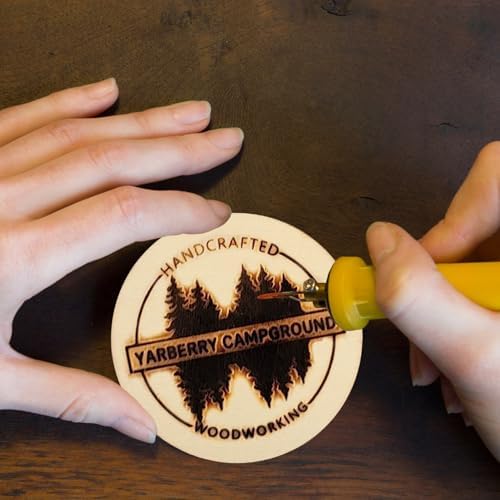Blisstime Unfinished Wood Circles for Crafts, Wood Rounds for Crafts, Round Discs for Painting, Writing, DIY Supplies, Engraving and Carving, Home Decorations (4" 36 Pcs)