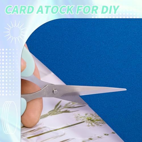 30 Pack Metallic Glitter Cardstock Paper Sheets 8" x 12" Color 250gsm/92lb