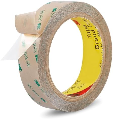 3M 300LSE Double Side Tape Heavy Duty 36ft, Clear Mounting Tape Adhesive Strips for Art Craft Scrapbook