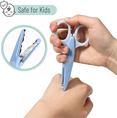 Mr. Pen- Craft Scissors Decorative Edge, 6 Pack, Rainbow | Zig Zag Scissors for Crafting, Scrapbooking, Fancy, Pattern, Design