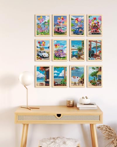forever young Sea Echo & Dream Journey Small Diamond Art Kits, 5x7In Canvas