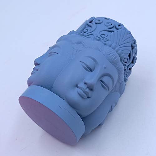 Four-Face Buddha Design Silicone Candle Mold 3D Buddha Candle Mould Decorating Silicone Molds for Resin Epoxy Gypsum Crafts Making