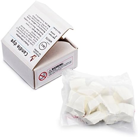 White Candle Wax Dye 2 oz - Candle Color Dye Blocks