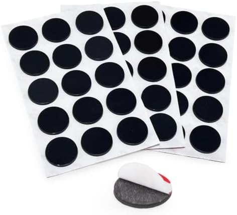 Adhesive Magnets – 45 Peel & Stick Magnetic Dots for Whiteboard, Fridge