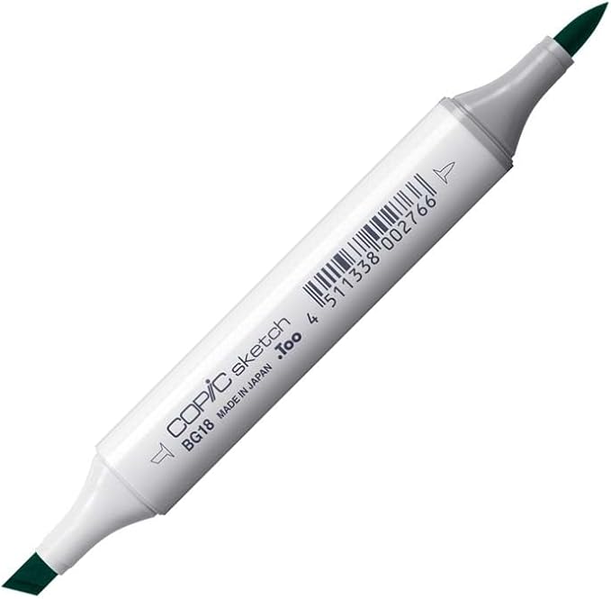 Copic Markers BG18-Sketch, Teal Blue