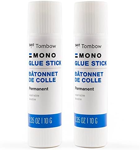 Tombow Mono Glue Stick, Medium, 2-Pack