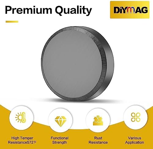 DIYMAG Strong Adhesive Magnets,145pcs 0.7x0.2in Fridge Refrigerator Magnet