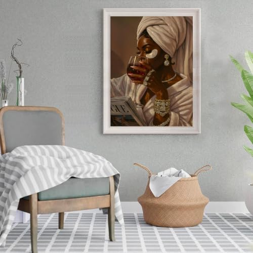 WNPOKN Woman Diamond Art Kits for Adults 12x16inch