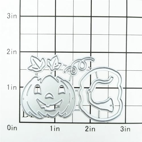 Patchwork Halloween Pumpkin Metal Cutting Dies for Card Making