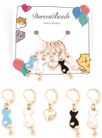 DoreenBeads Stitch Markers for Crocheting and Knitting