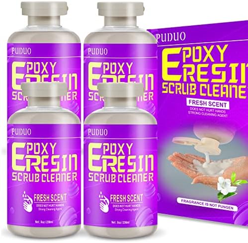 Puduo Resin Cleaner Water Softener, Epoxy Remover Tools