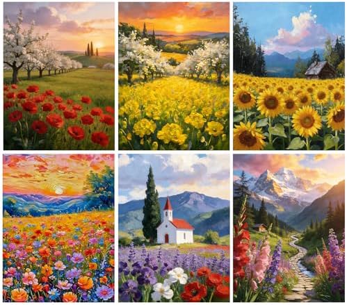 DOTSOPS 5D Landscape Diamond Painting Kits for Adults Diamond Art Kits