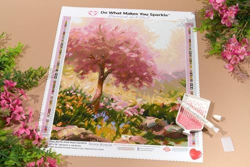 DIAMOND ART CLUB Maui Gardens Diamond Art Kits for Adults