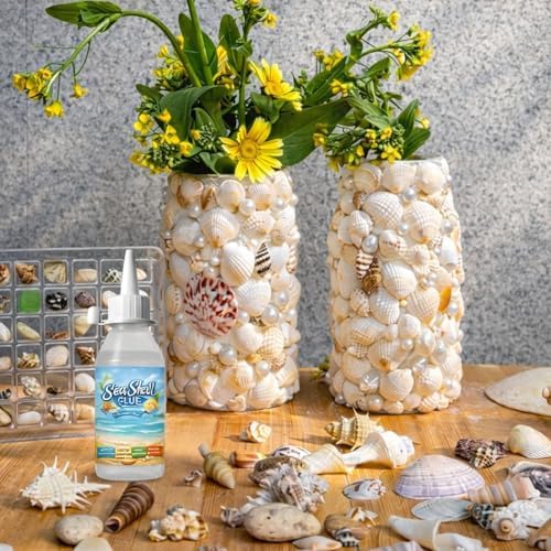 100ml Sea Shell Glue for Crafts,Waterproof Fast-Drying & No Residue