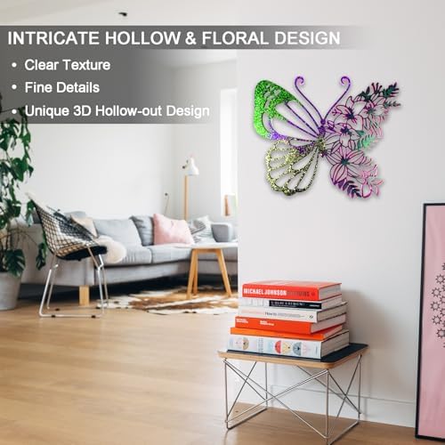 ATYUSVIC Large Butterfly Resin Mold, 12 x 15 Inch Silicone Wall Art Mold