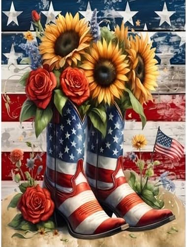 Lophomie Diamond Art Kits for Adults Western Diamond Painting Kits 12x16 in