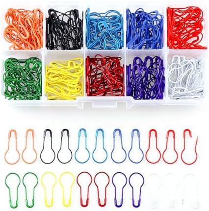 Gourd-Shaped Locking Stitch Markers for Crocheting Cute Stitch Markers Metal Stitch Marker Knitting Accessories