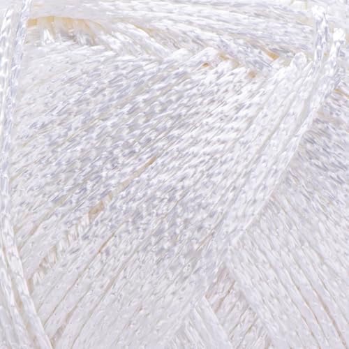 YarnArt Pearl - 100% Viscose Silky Shine Yarn, Lightweight & Soft Crochet Thread for Knitting, Lace Dresses, Blouses, Shawls, Summer Cardigans, 90g (3.17 oz), 270m (295 yds), Fine Weight (106)