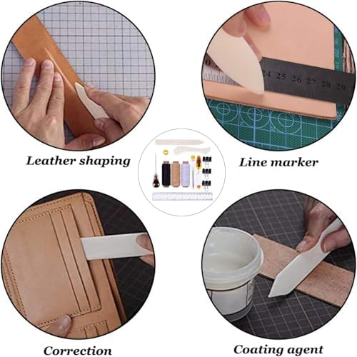 19 Pieces Bookbinding Kit Tools
