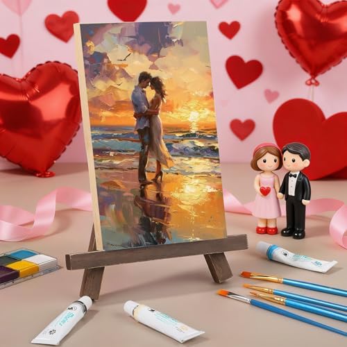 8 Pack 6x12 Inch Unfinished Square Wood Panels for DIY Painting Crafts