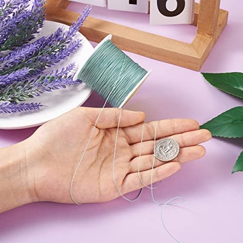 Elecrelive 150 Yards Dark Sea Green Nylon Thread Polyester Trim Line Rope