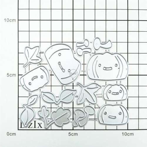Halloween Patchwork Pumpkin Metal Cutting Dies for Card Making