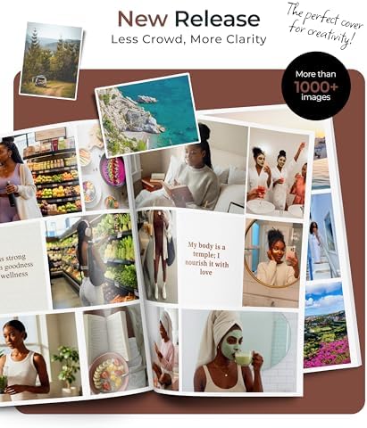 Vision Board Book (Designed for Black Women)